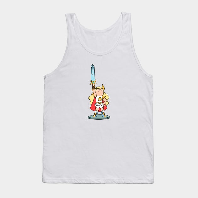 Mini she-ra Adora Tank Top by moonfist